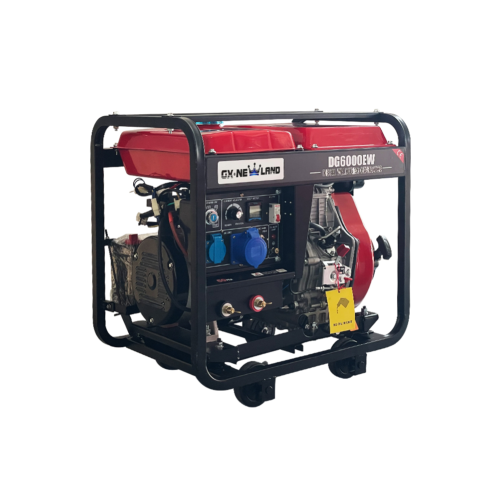 Newland Open Two Wheels Type Air-Cooled Diesel Welding Generator