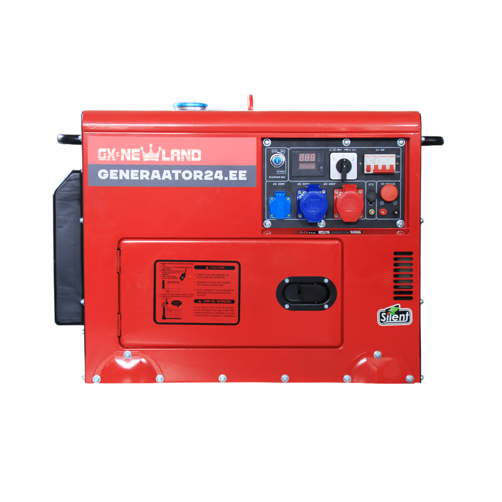 Newland DG12000SE Silent 6KW Single Cylinder Air-Cooled Diesel Generator