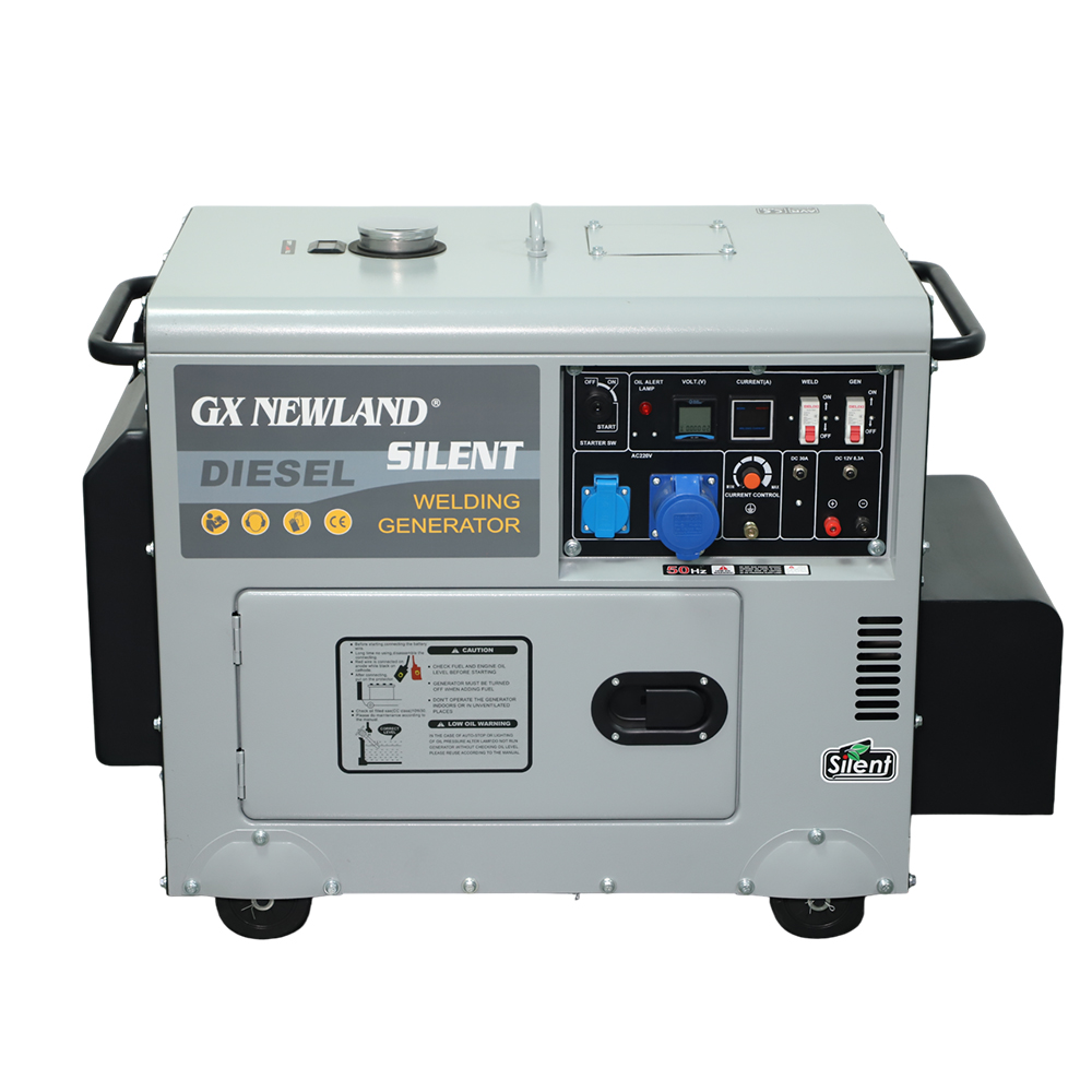 Newland Silent Air-Cooled Diesel Generator Welder